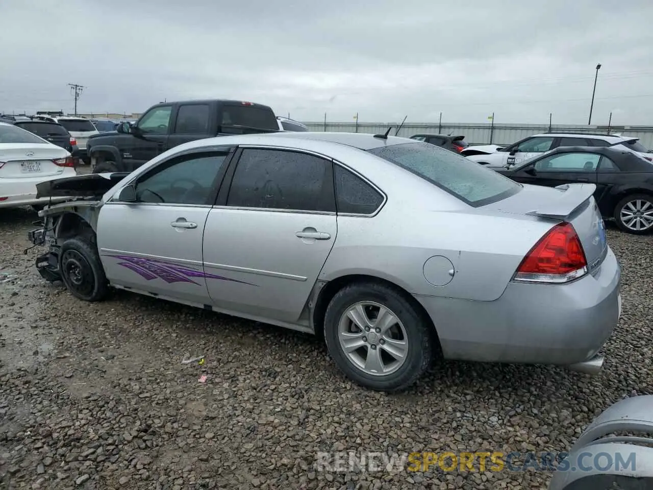 2 Photograph of a damaged car 2G1WF5E32C1315005 CHEVROLET IMPALA 2021