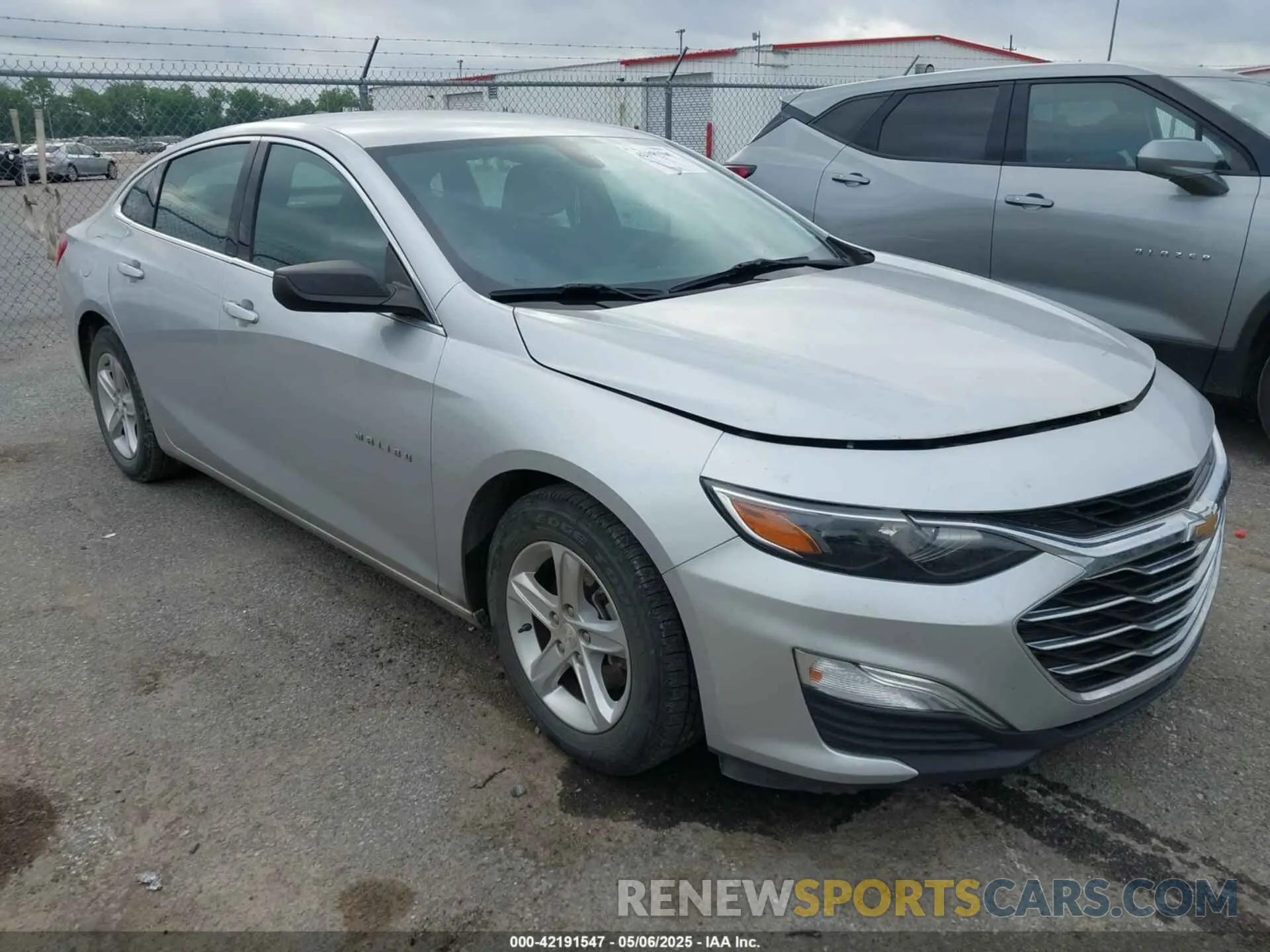1 Photograph of a damaged car 1G1ZB5ST0KF105345 CHEVROLET MALIBU 2019