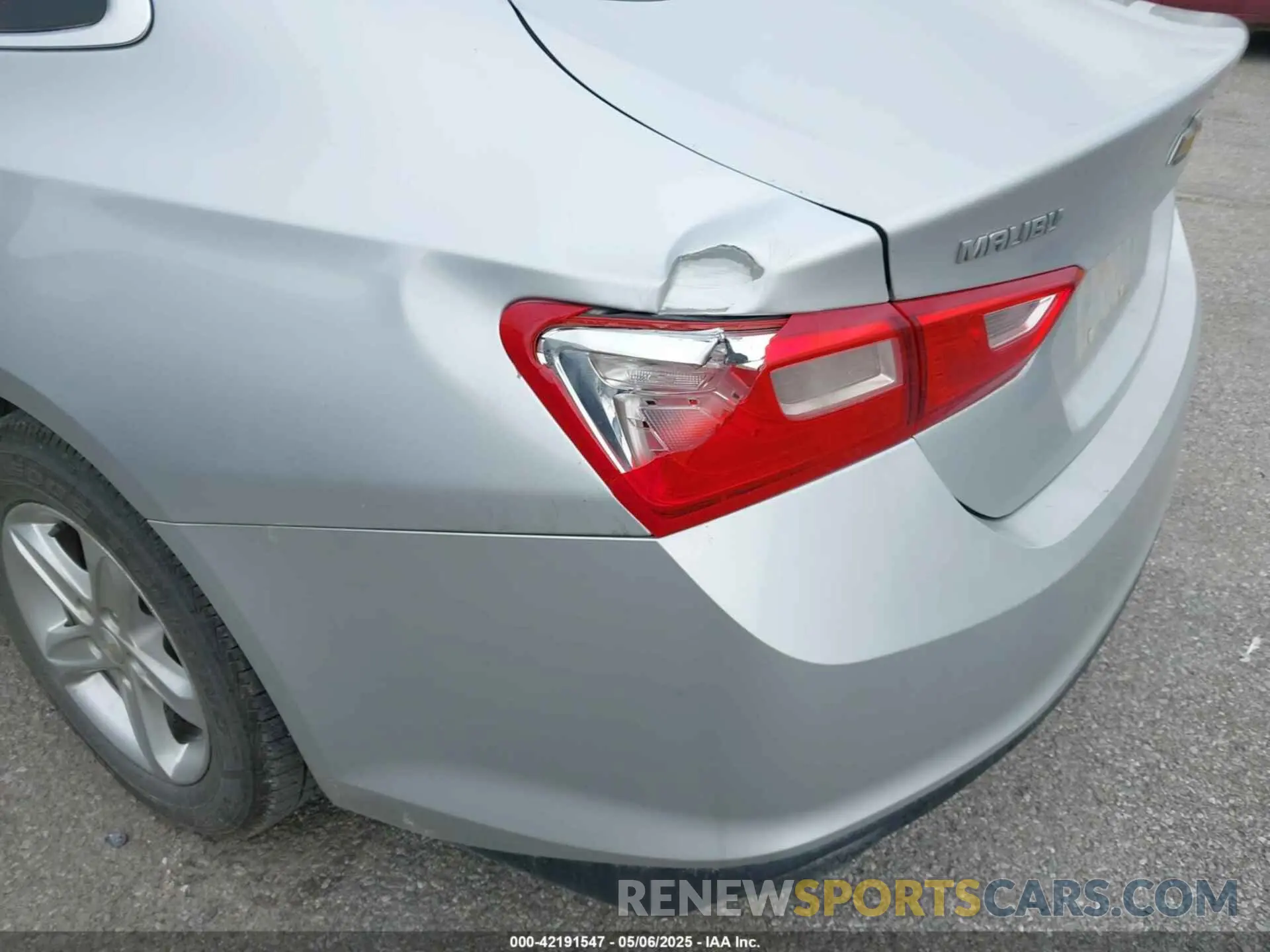 6 Photograph of a damaged car 1G1ZB5ST0KF105345 CHEVROLET MALIBU 2019