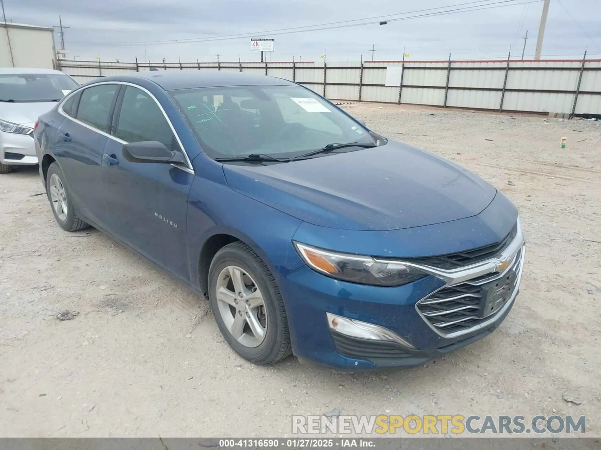 1 Photograph of a damaged car 1G1ZB5ST0KF143514 CHEVROLET MALIBU 2019