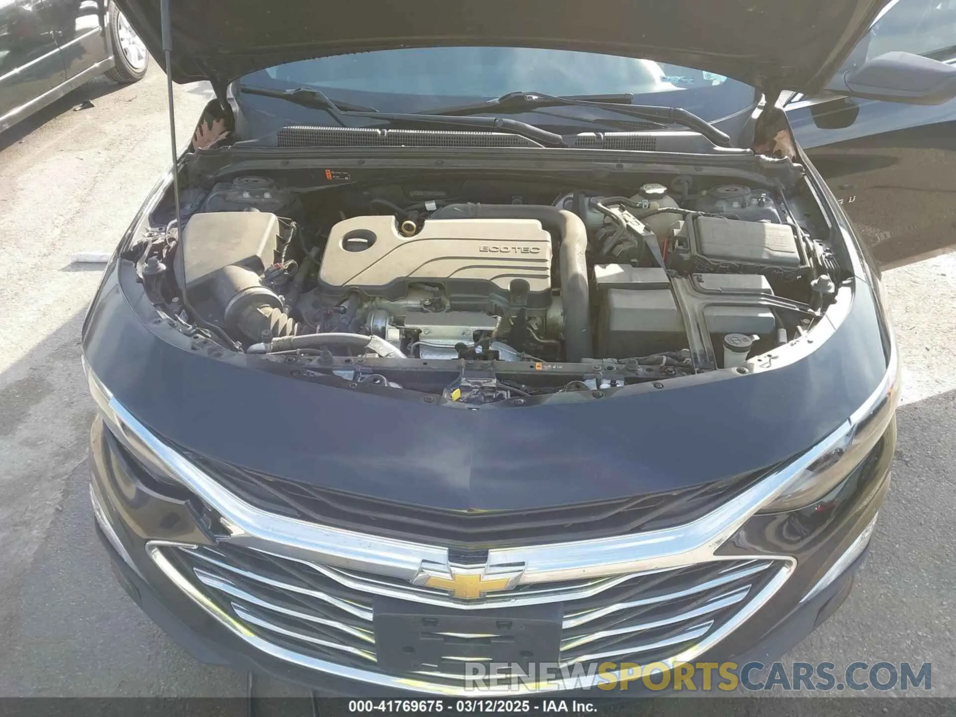 10 Photograph of a damaged car 1G1ZB5ST0KF215845 CHEVROLET MALIBU 2019