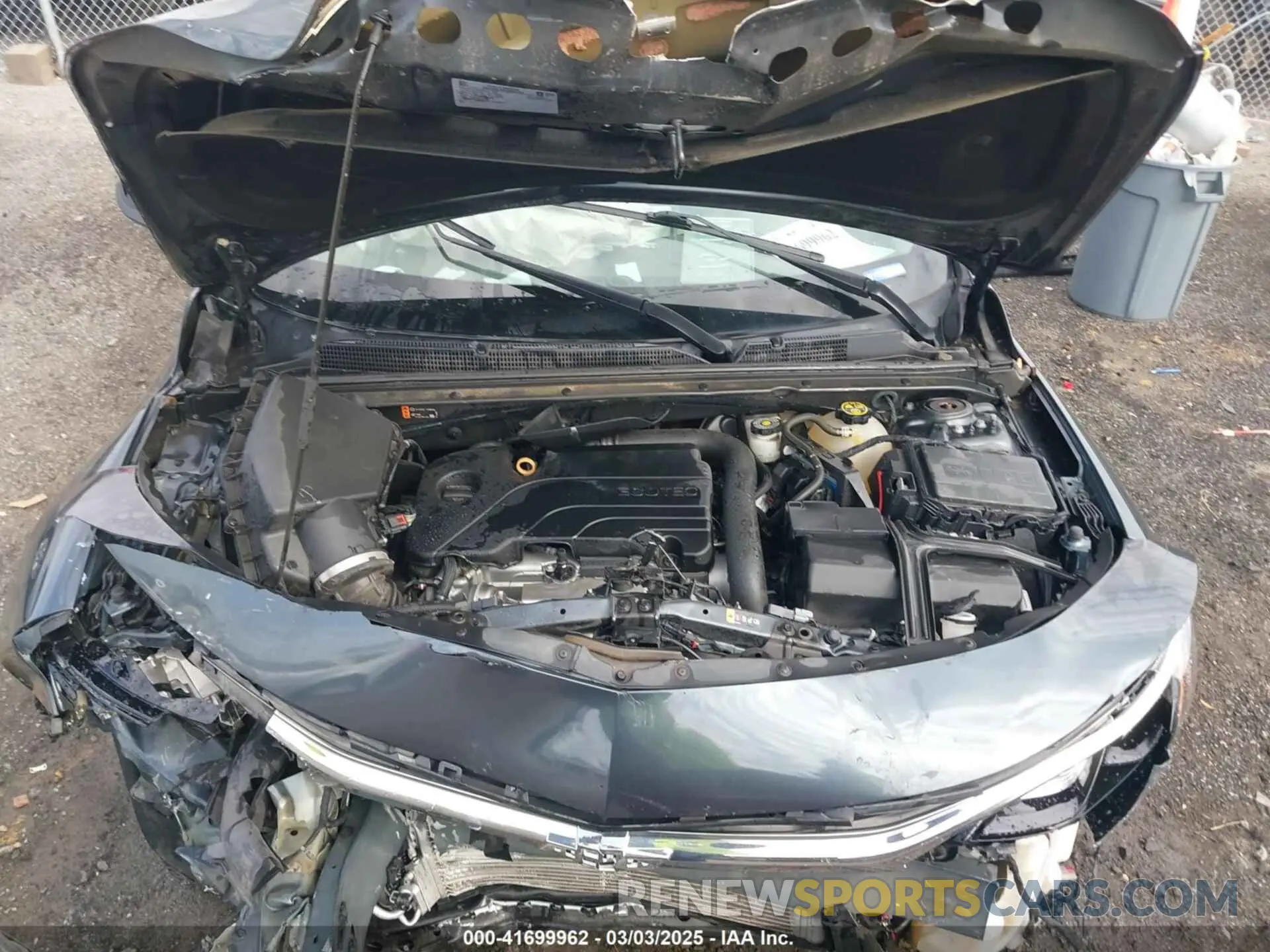 10 Photograph of a damaged car 1G1ZB5ST0KF227185 CHEVROLET MALIBU 2019