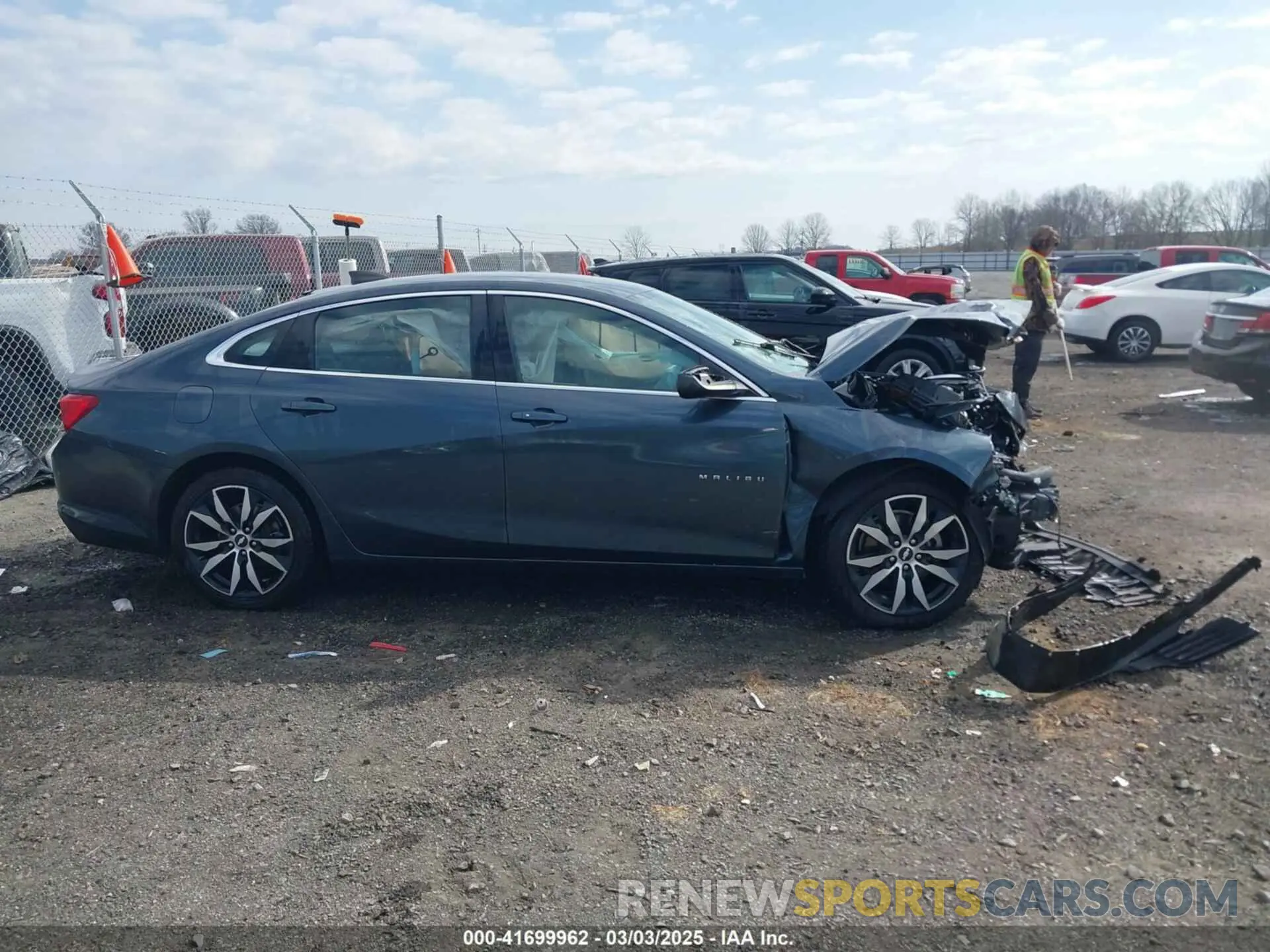 13 Photograph of a damaged car 1G1ZB5ST0KF227185 CHEVROLET MALIBU 2019