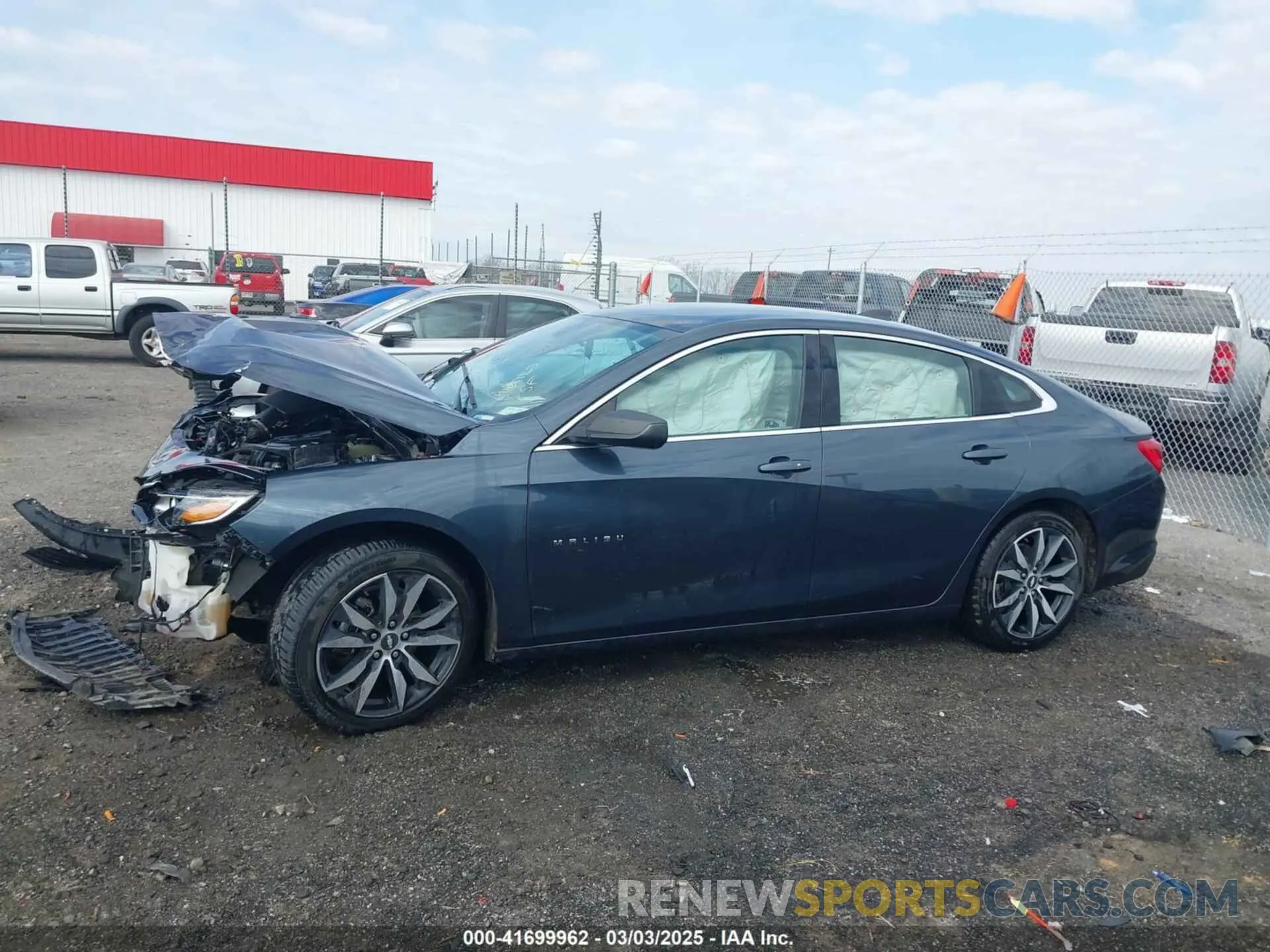 14 Photograph of a damaged car 1G1ZB5ST0KF227185 CHEVROLET MALIBU 2019