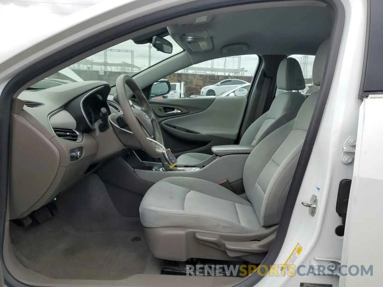 7 Photograph of a damaged car 1G1ZB5ST1KF121490 CHEVROLET MALIBU 2019
