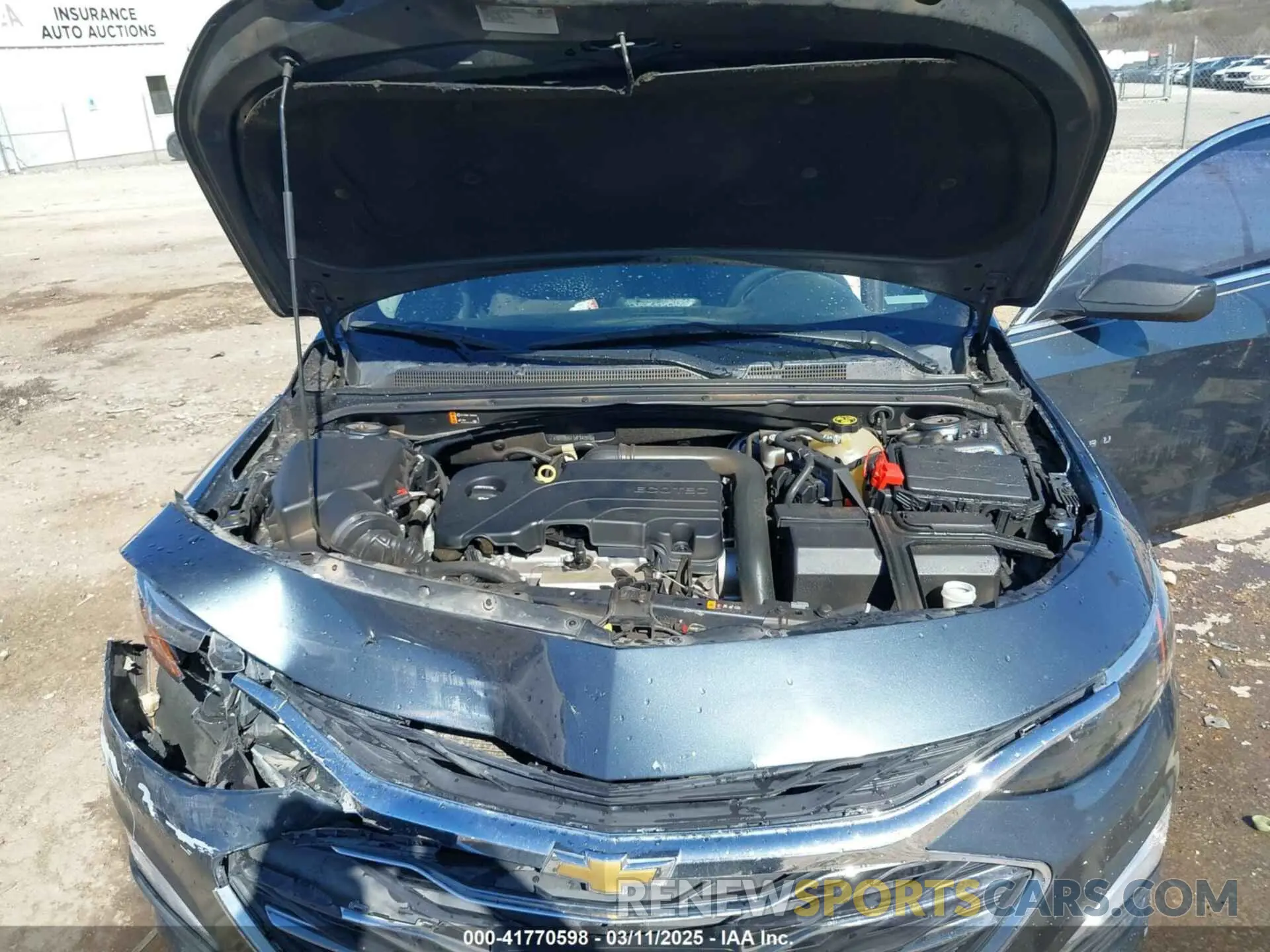 10 Photograph of a damaged car 1G1ZB5ST1KF142016 CHEVROLET MALIBU 2019
