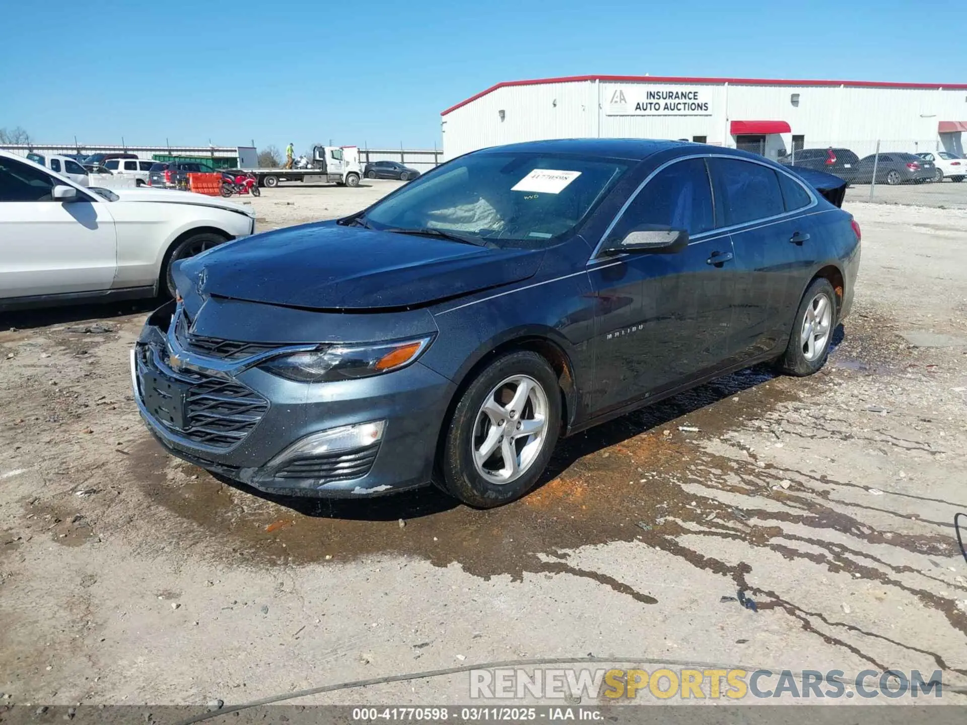 2 Photograph of a damaged car 1G1ZB5ST1KF142016 CHEVROLET MALIBU 2019