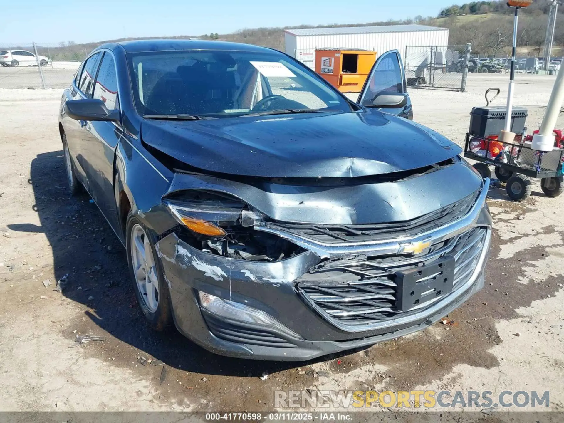 6 Photograph of a damaged car 1G1ZB5ST1KF142016 CHEVROLET MALIBU 2019