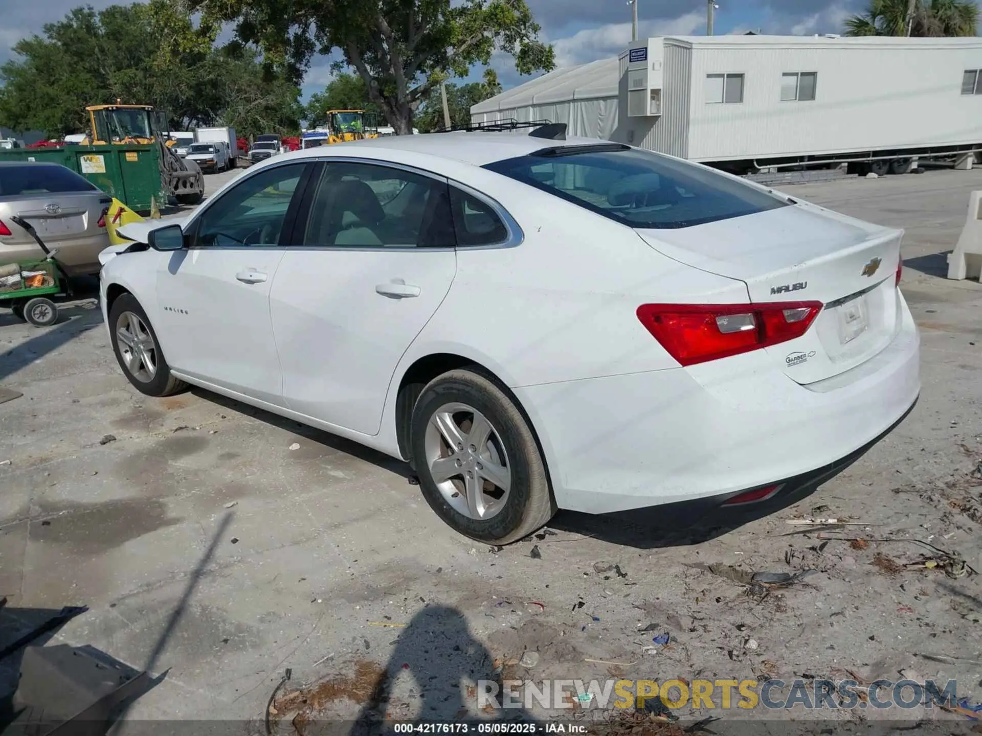 3 Photograph of a damaged car 1G1ZB5ST1KF159401 CHEVROLET MALIBU 2019