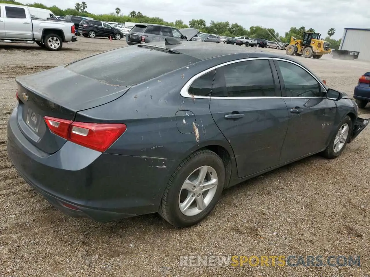 3 Photograph of a damaged car 1G1ZB5ST1KF183245 CHEVROLET MALIBU 2019