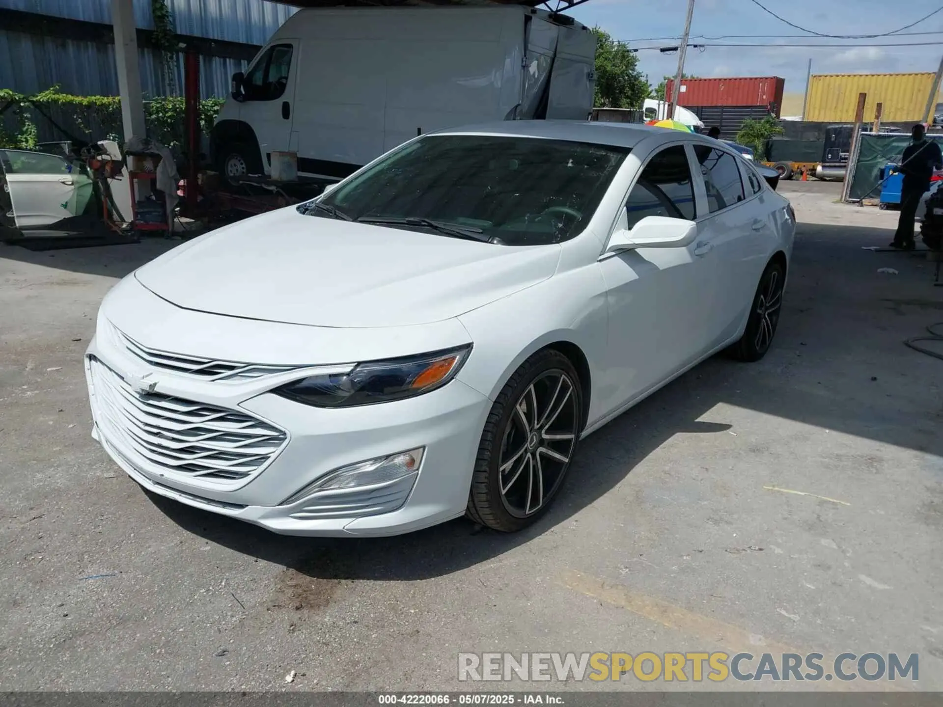 2 Photograph of a damaged car 1G1ZB5ST1KF214994 CHEVROLET MALIBU 2019