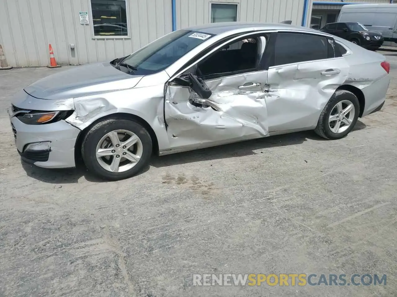 1 Photograph of a damaged car 1G1ZB5ST1KF226319 CHEVROLET MALIBU 2019