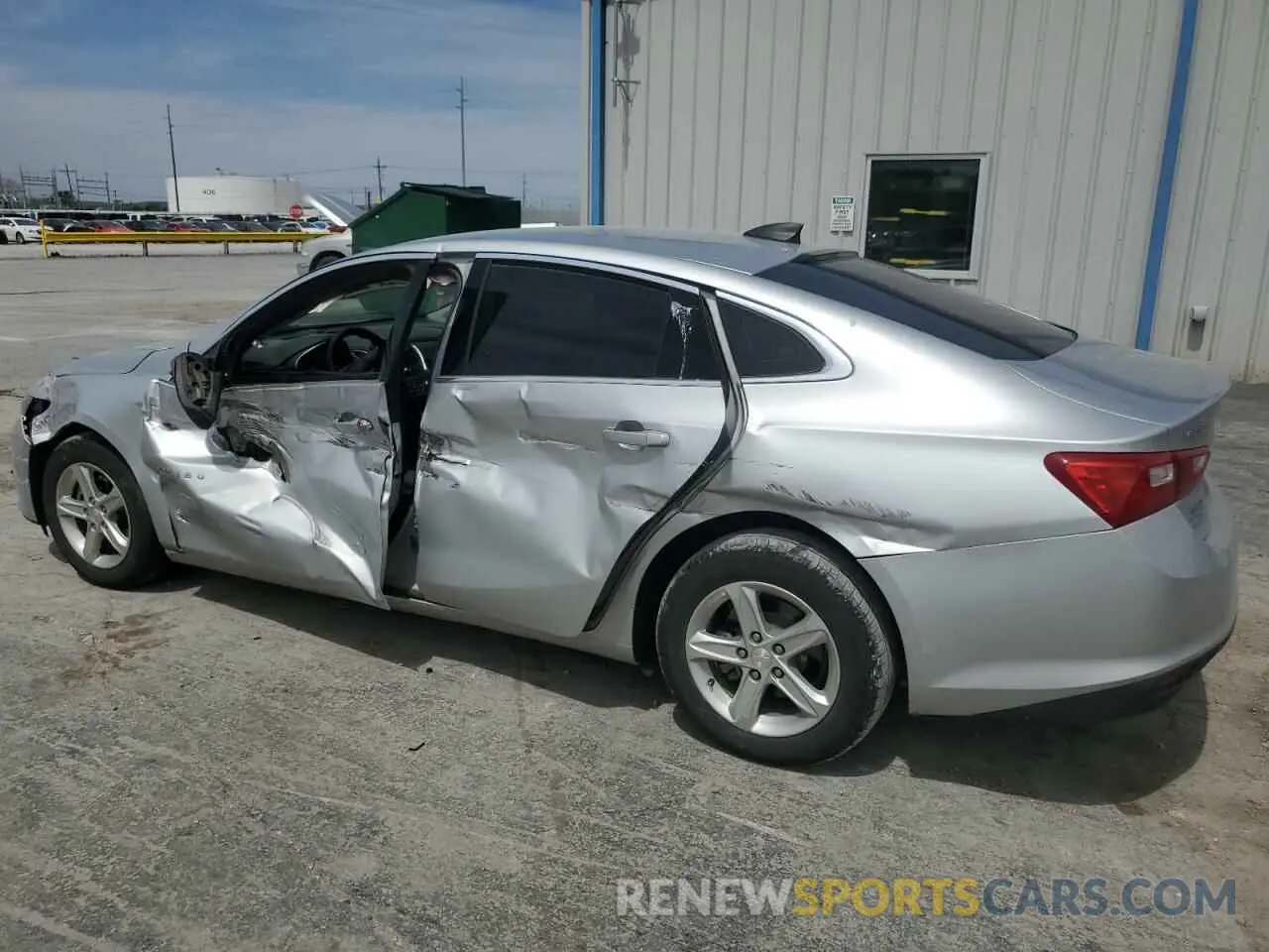 2 Photograph of a damaged car 1G1ZB5ST1KF226319 CHEVROLET MALIBU 2019