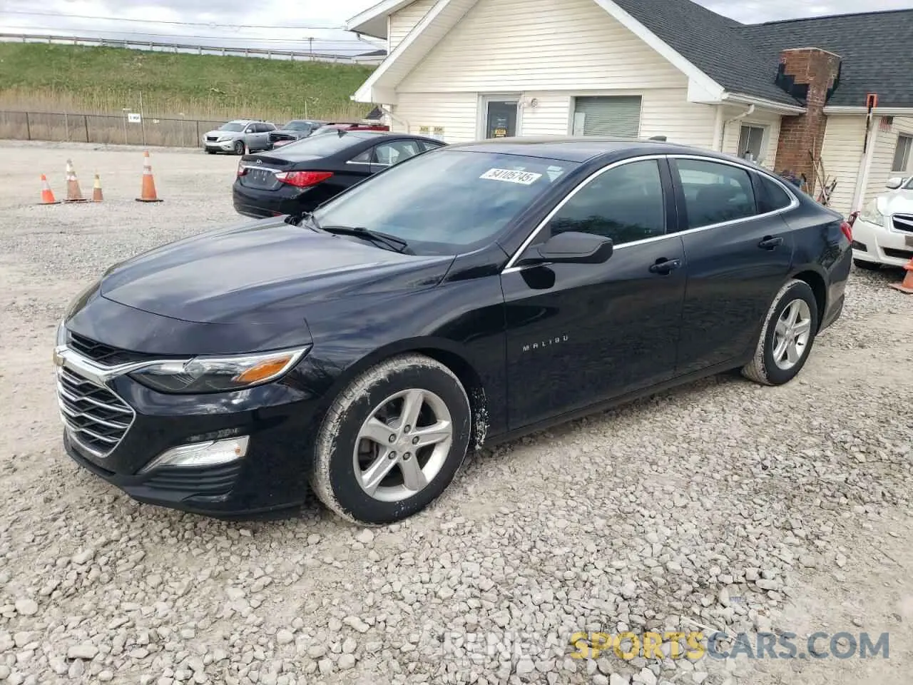 1 Photograph of a damaged car 1G1ZB5ST2KF113334 CHEVROLET MALIBU 2019