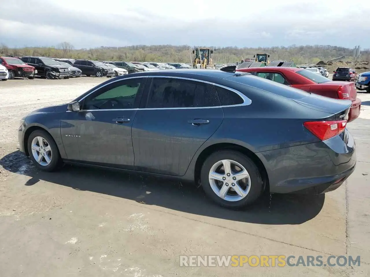 2 Photograph of a damaged car 1G1ZB5ST2KF122163 CHEVROLET MALIBU 2019