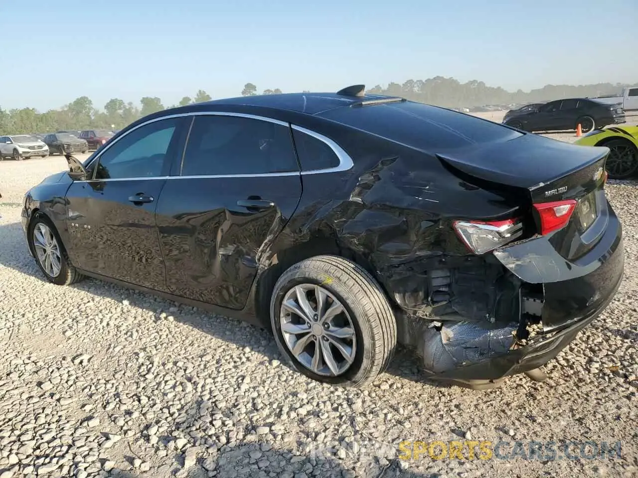 2 Photograph of a damaged car 1G1ZB5ST2KF184453 CHEVROLET MALIBU 2019