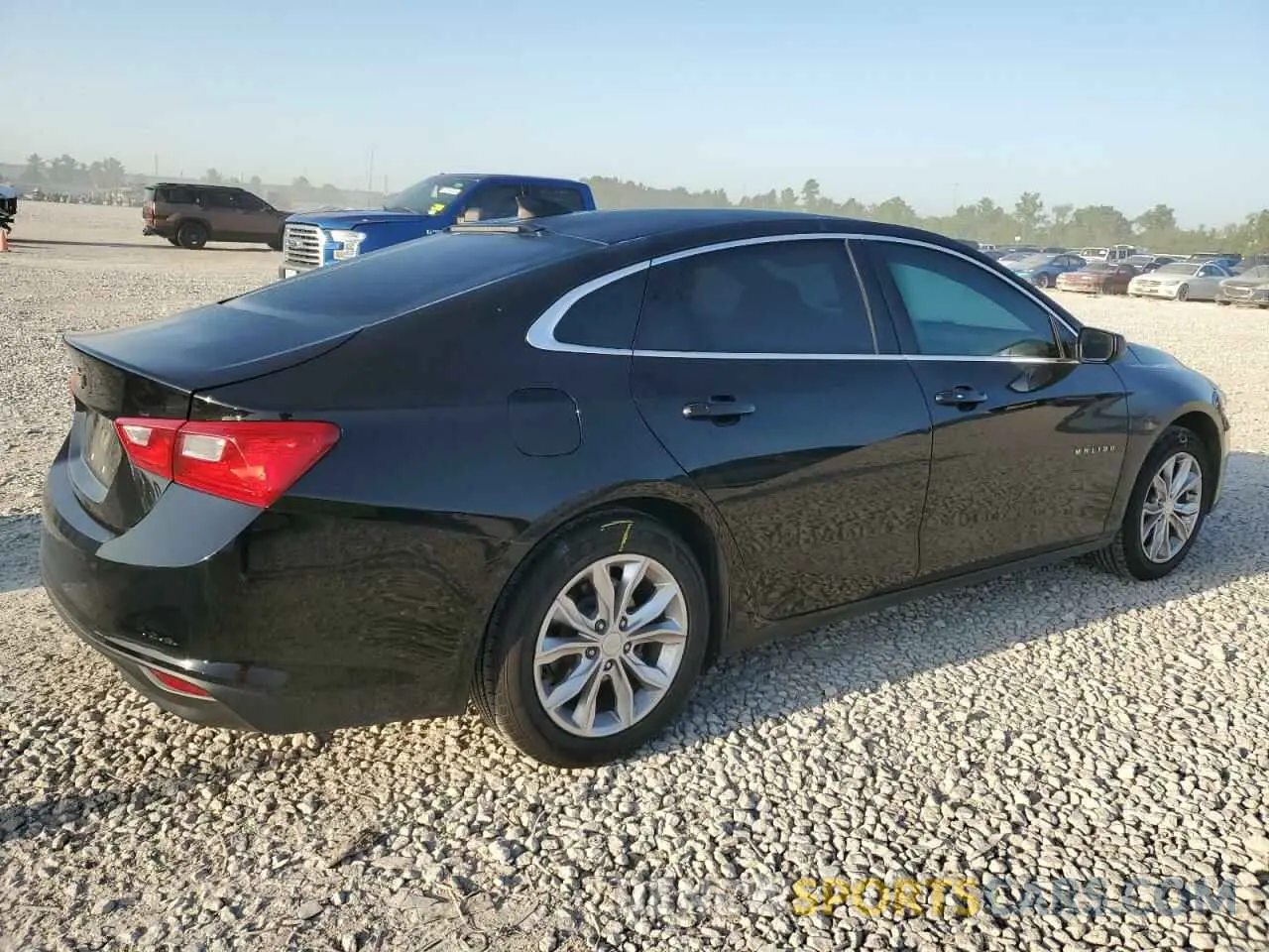 3 Photograph of a damaged car 1G1ZB5ST2KF184453 CHEVROLET MALIBU 2019