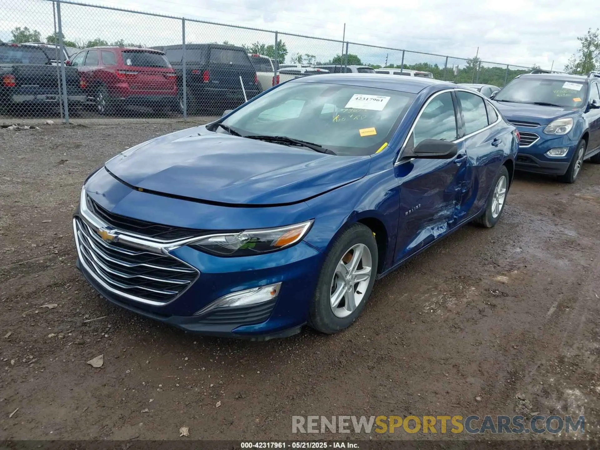 2 Photograph of a damaged car 1G1ZB5ST2KF209450 CHEVROLET MALIBU 2019