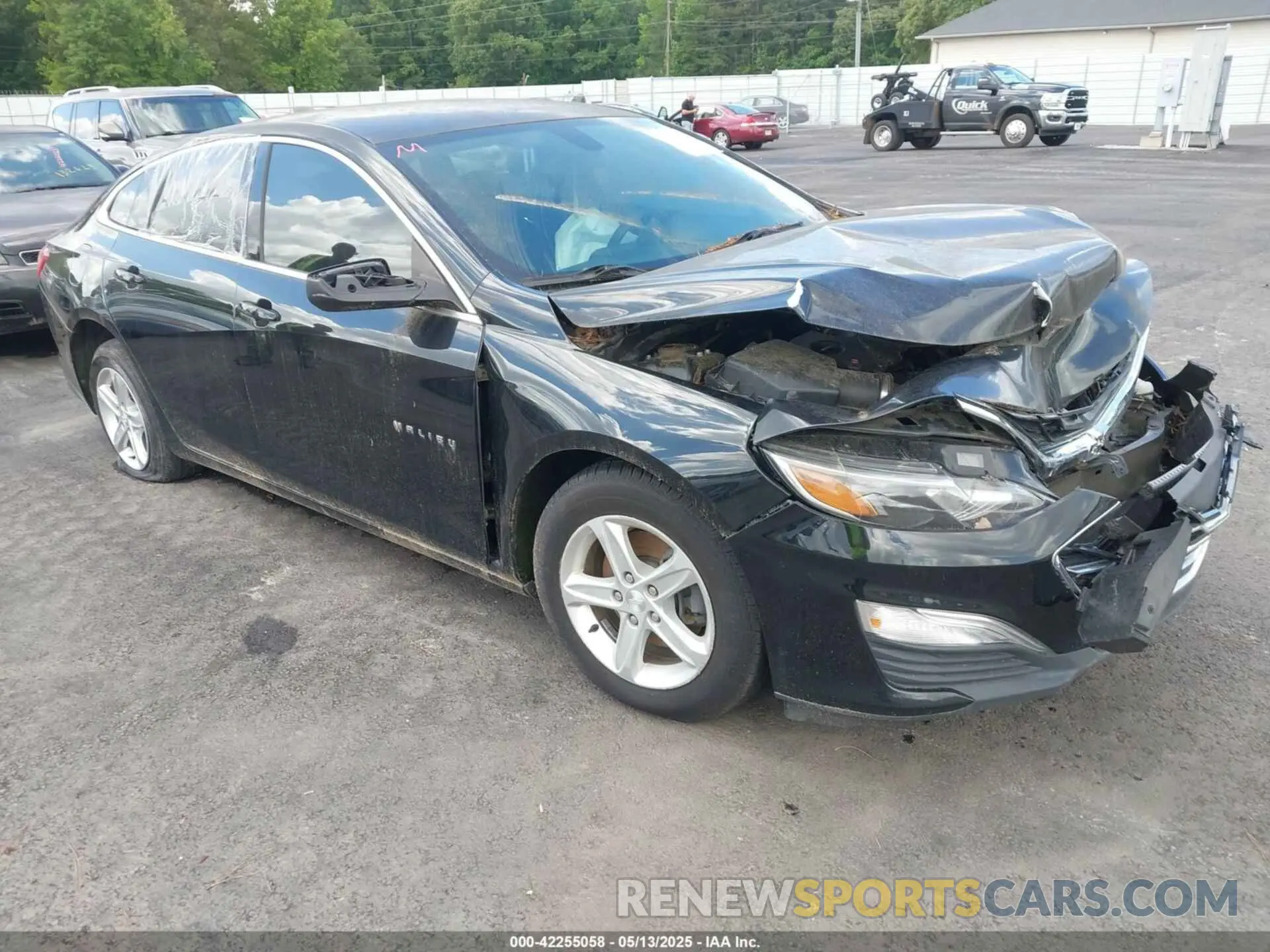 1 Photograph of a damaged car 1G1ZB5ST2KF217581 CHEVROLET MALIBU 2019