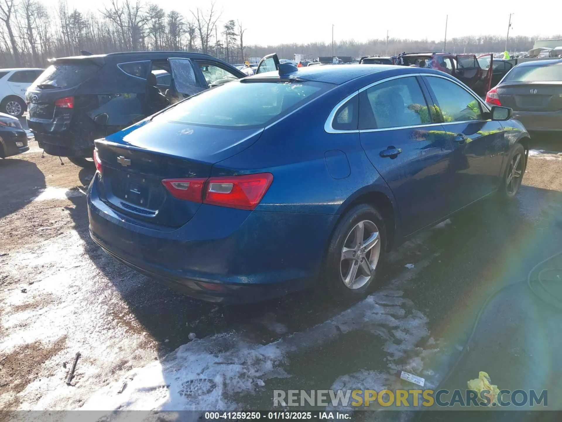 4 Photograph of a damaged car 1G1ZB5ST3KF144706 CHEVROLET MALIBU 2019