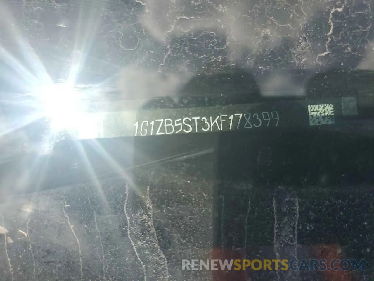 12 Photograph of a damaged car 1G1ZB5ST3KF178399 CHEVROLET MALIBU 2019
