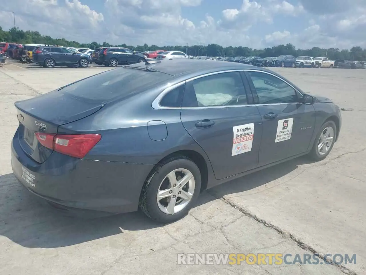 3 Photograph of a damaged car 1G1ZB5ST3KF178399 CHEVROLET MALIBU 2019