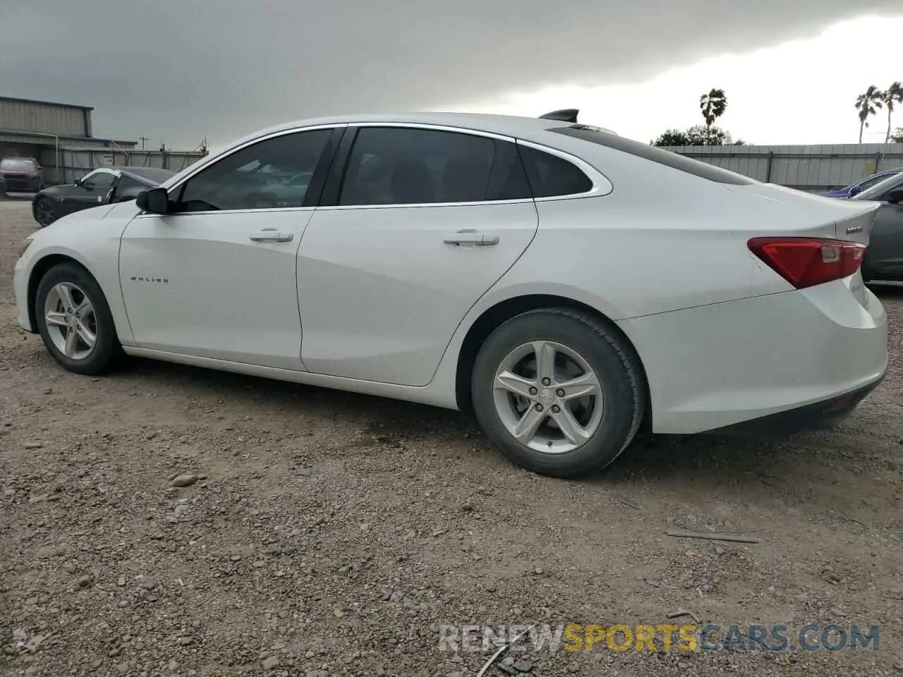 2 Photograph of a damaged car 1G1ZB5ST3KF185918 CHEVROLET MALIBU 2019