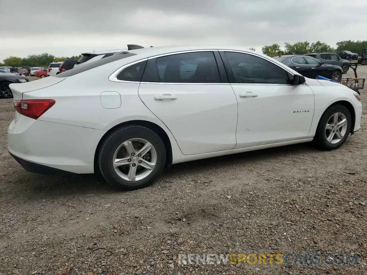 3 Photograph of a damaged car 1G1ZB5ST3KF185918 CHEVROLET MALIBU 2019