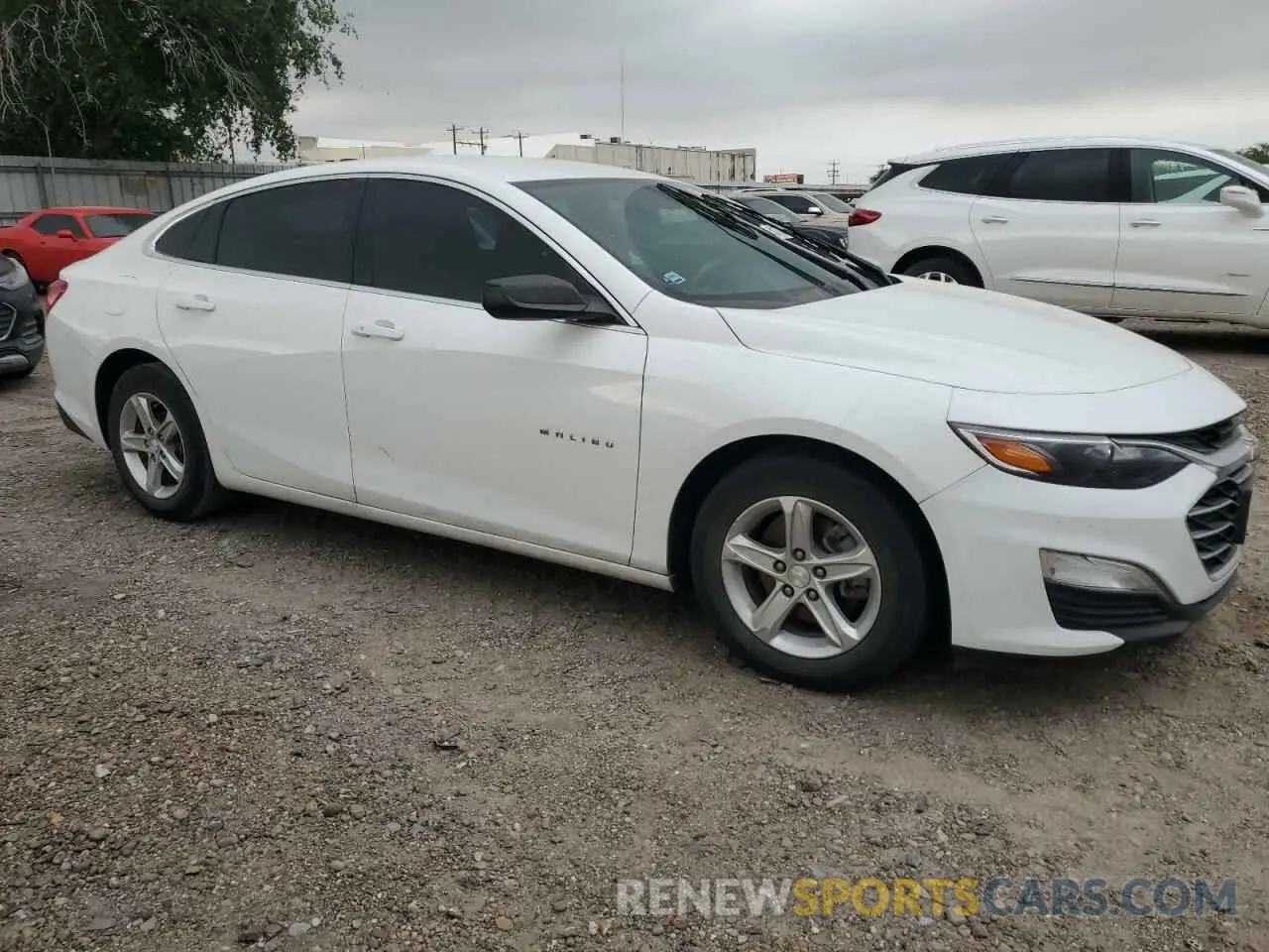 4 Photograph of a damaged car 1G1ZB5ST3KF185918 CHEVROLET MALIBU 2019