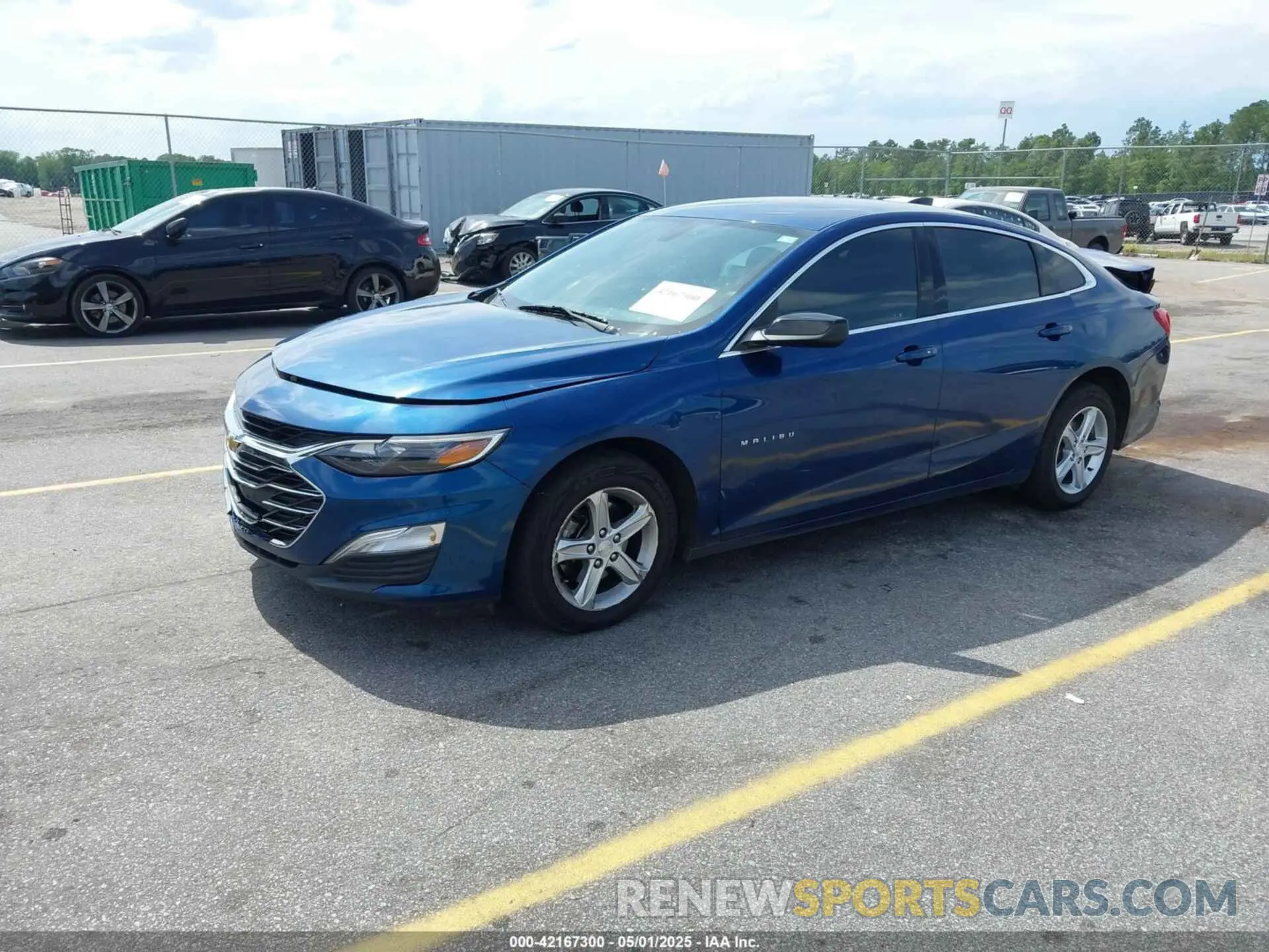 2 Photograph of a damaged car 1G1ZB5ST3KF198264 CHEVROLET MALIBU 2019