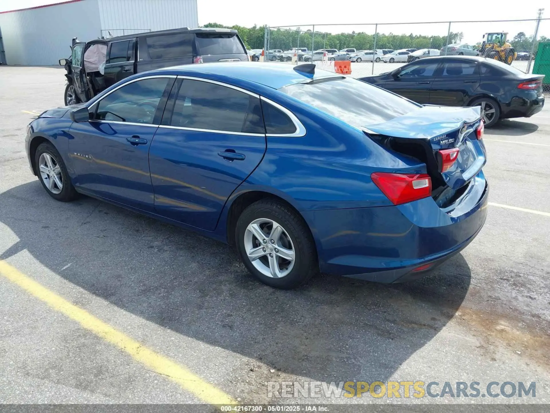 3 Photograph of a damaged car 1G1ZB5ST3KF198264 CHEVROLET MALIBU 2019