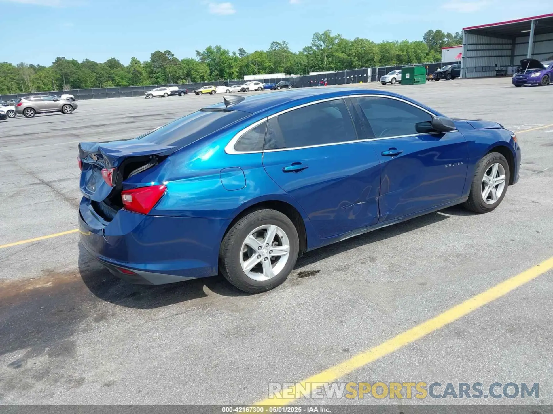 4 Photograph of a damaged car 1G1ZB5ST3KF198264 CHEVROLET MALIBU 2019