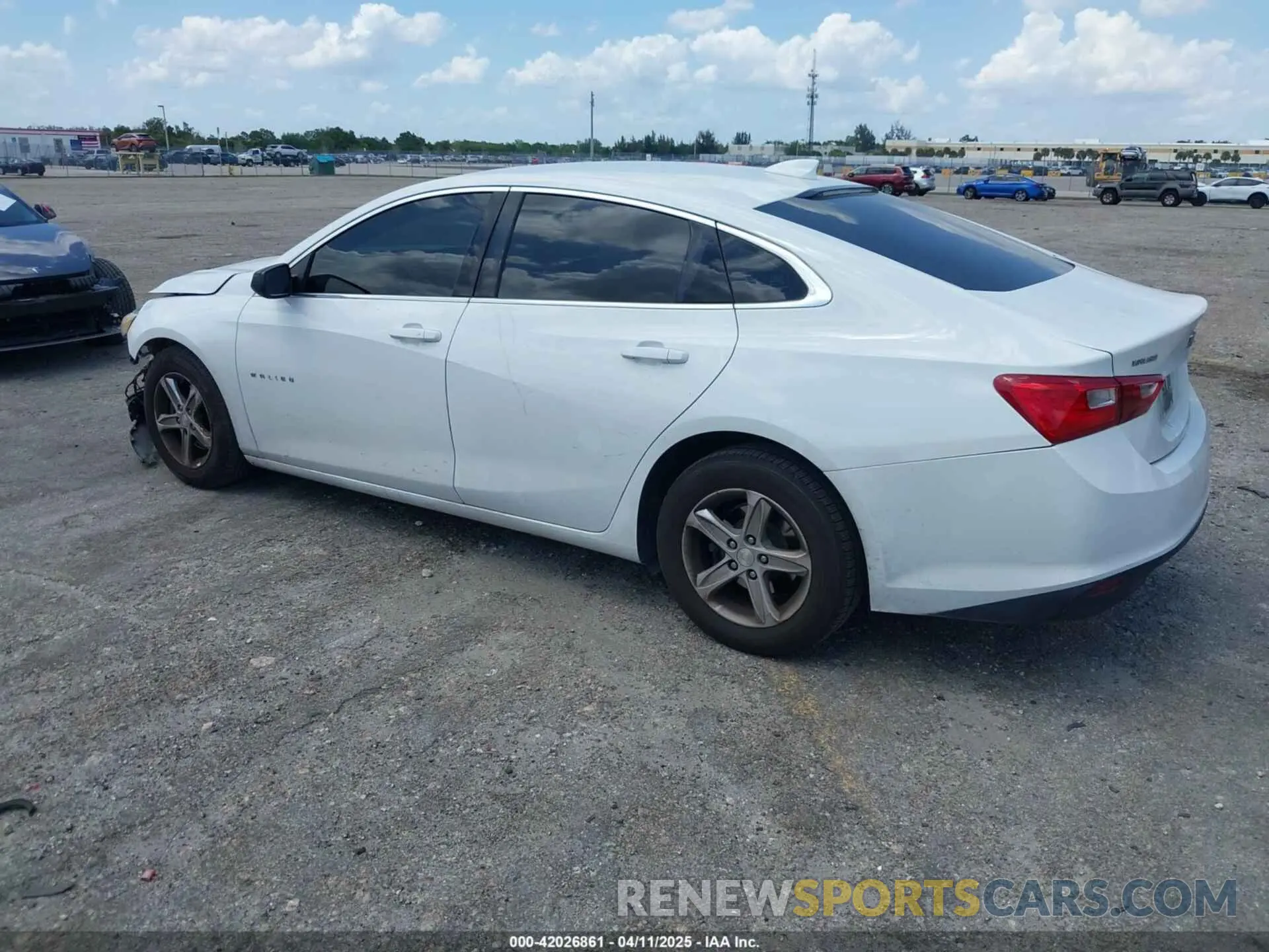 3 Photograph of a damaged car 1G1ZB5ST3KF215631 CHEVROLET MALIBU 2019
