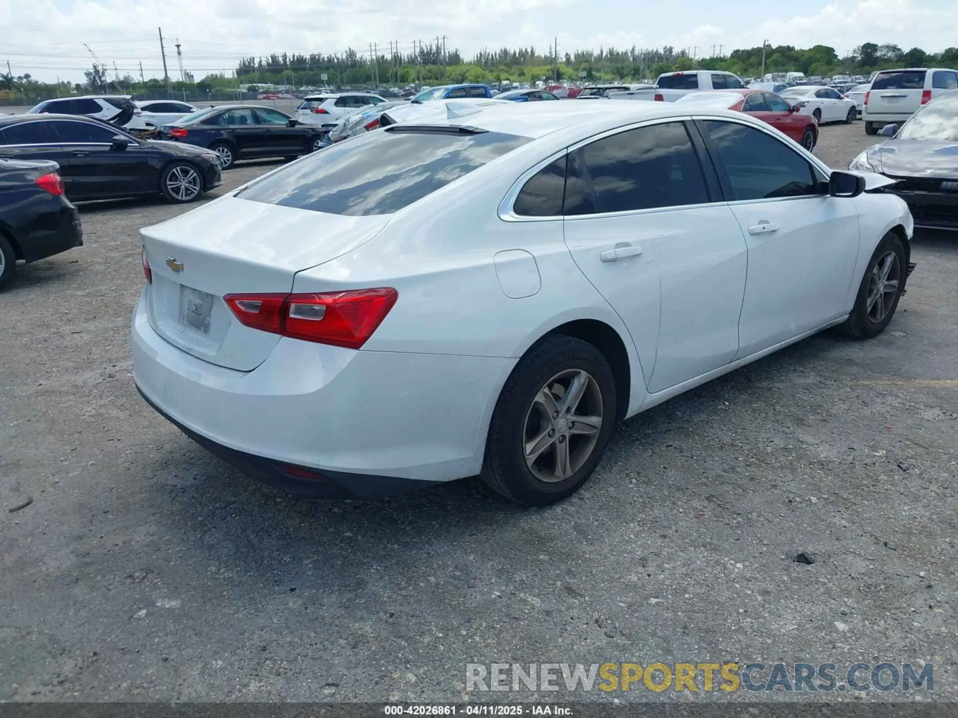 4 Photograph of a damaged car 1G1ZB5ST3KF215631 CHEVROLET MALIBU 2019