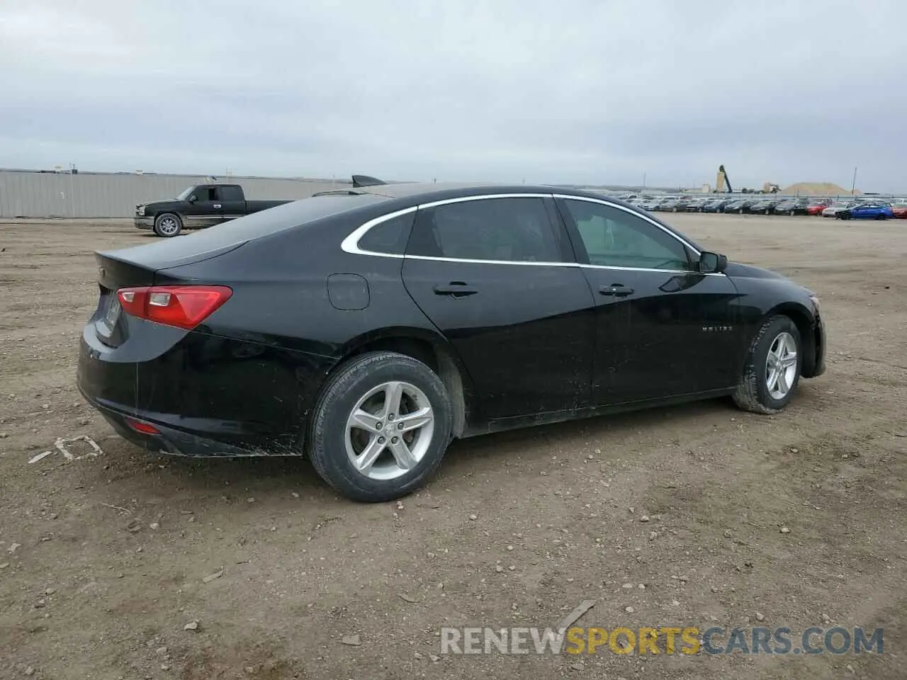 3 Photograph of a damaged car 1G1ZB5ST3KF224751 CHEVROLET MALIBU 2019