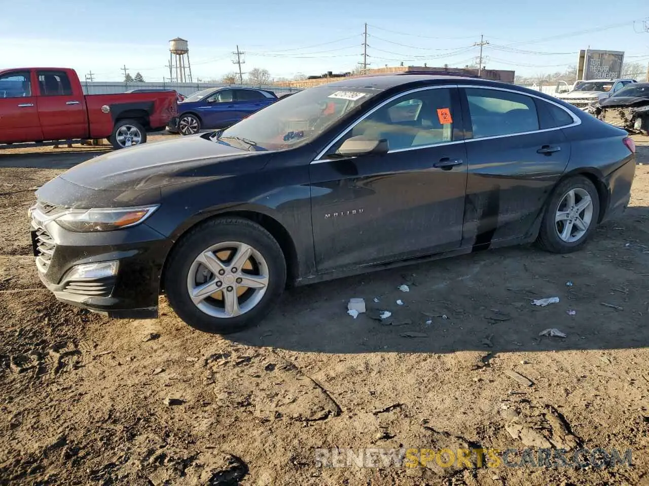 1 Photograph of a damaged car 1G1ZB5ST3KF226810 CHEVROLET MALIBU 2019