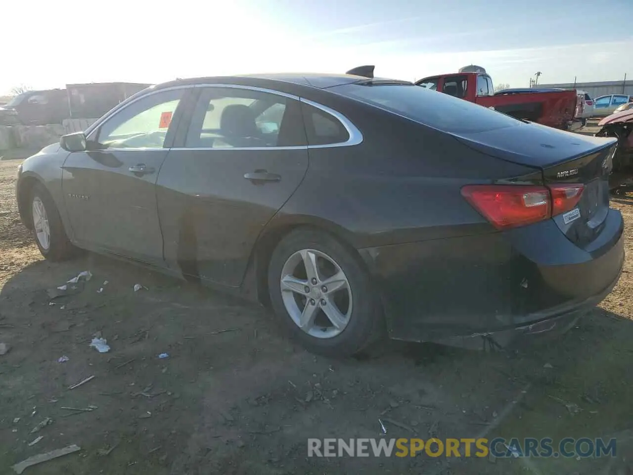 2 Photograph of a damaged car 1G1ZB5ST3KF226810 CHEVROLET MALIBU 2019