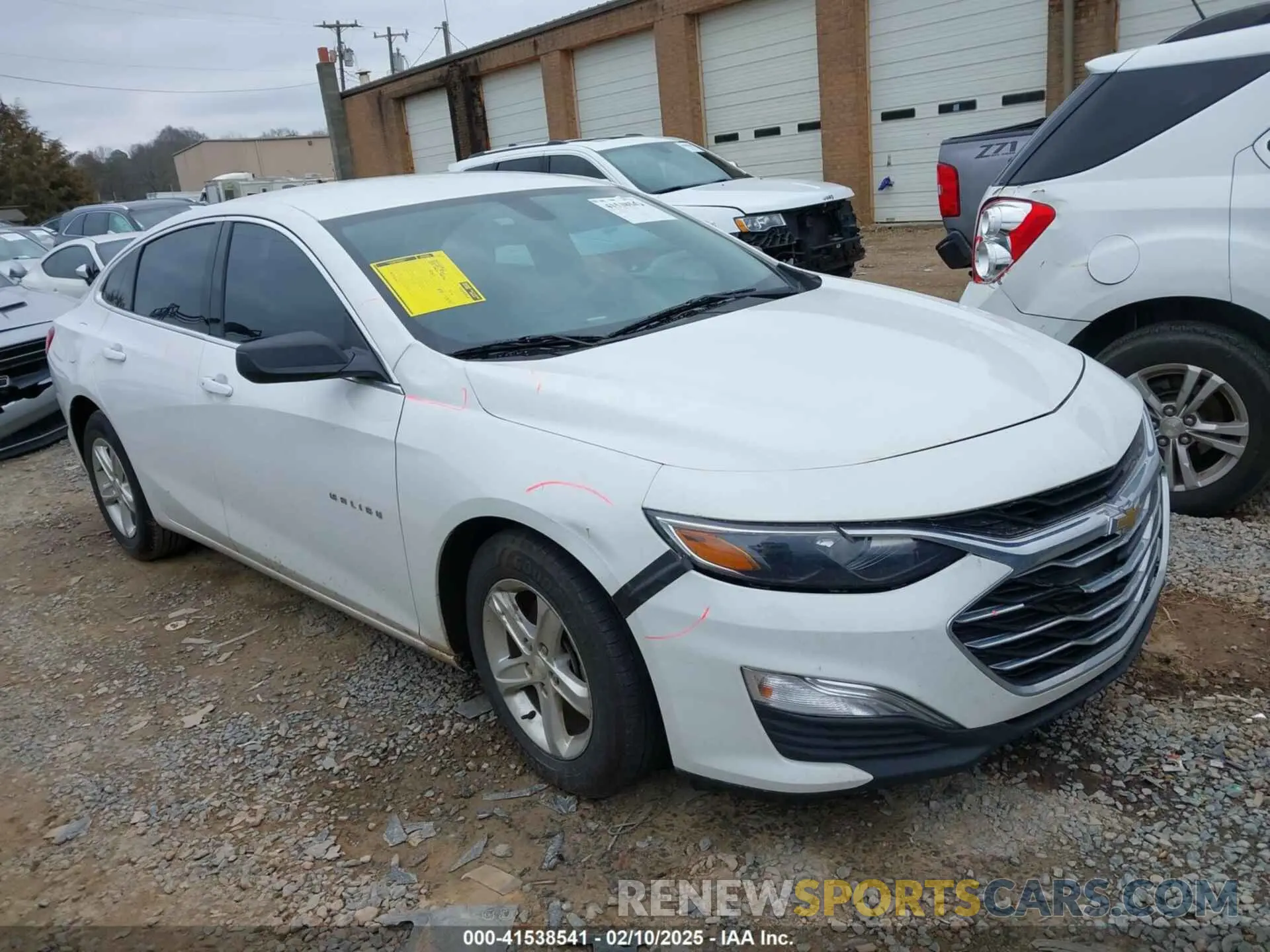 1 Photograph of a damaged car 1G1ZB5ST4KF115621 CHEVROLET MALIBU 2019