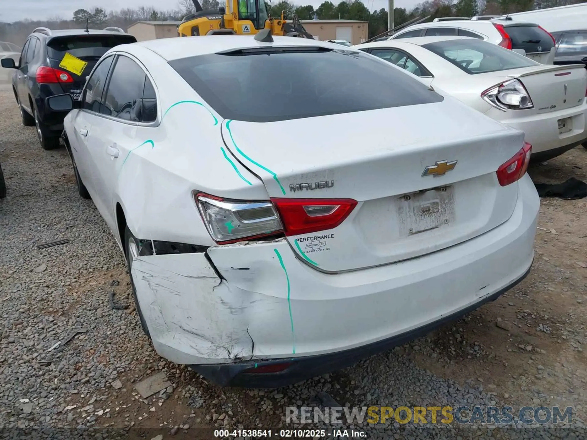 6 Photograph of a damaged car 1G1ZB5ST4KF115621 CHEVROLET MALIBU 2019