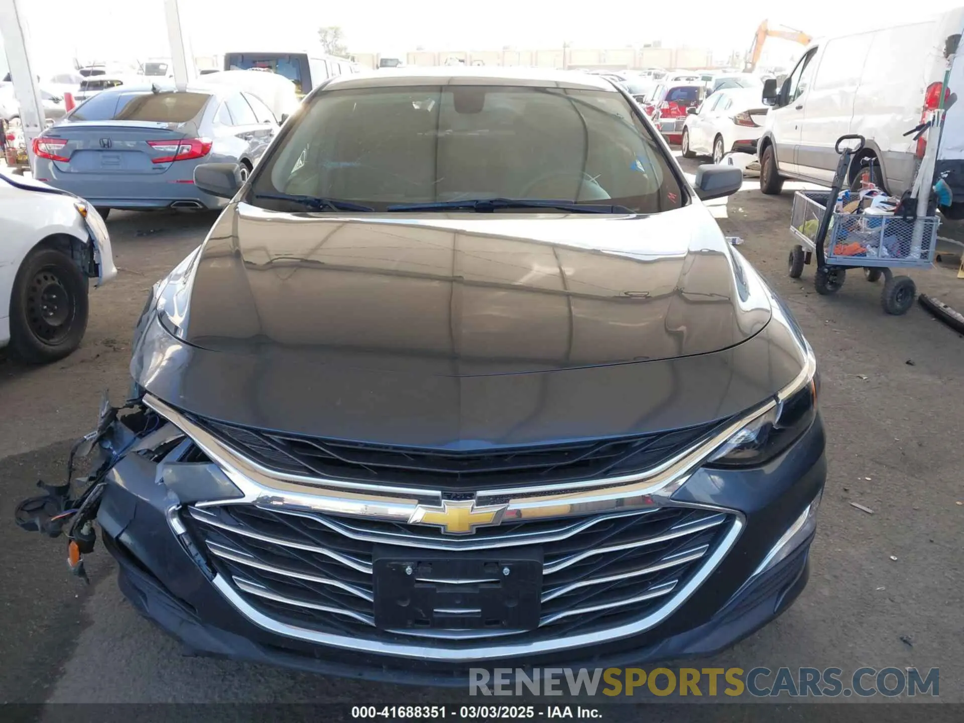 12 Photograph of a damaged car 1G1ZB5ST4KF143712 CHEVROLET MALIBU 2019