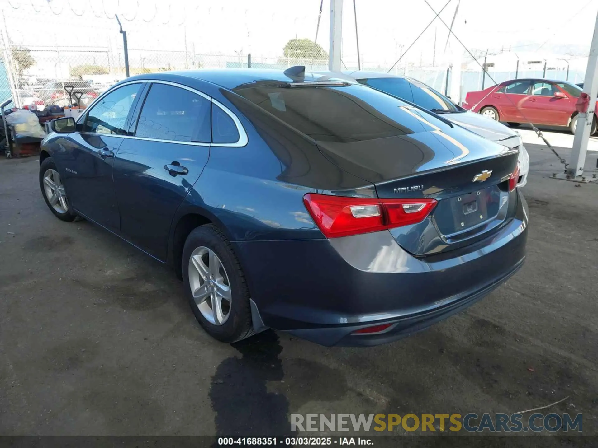 3 Photograph of a damaged car 1G1ZB5ST4KF143712 CHEVROLET MALIBU 2019