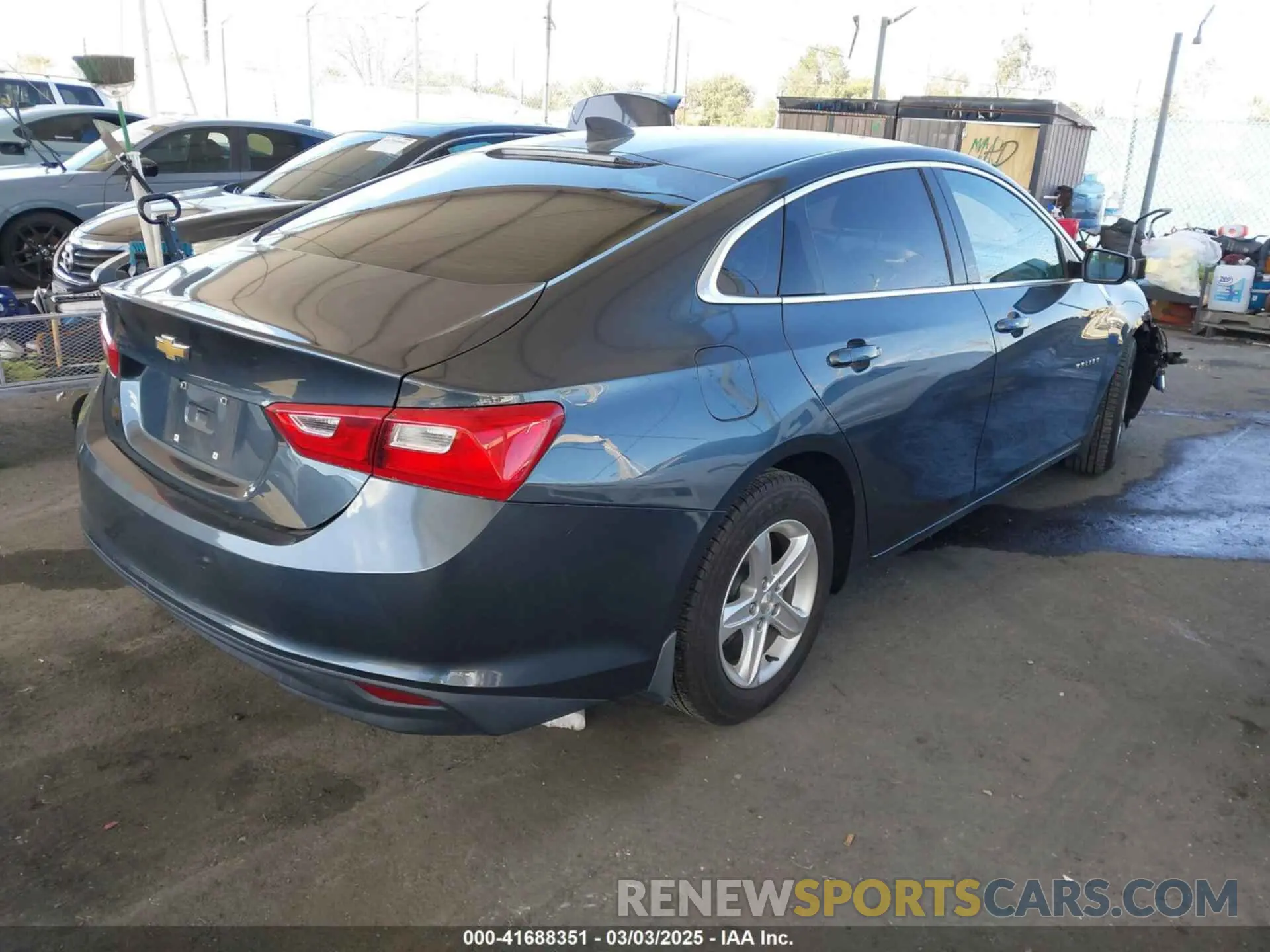 4 Photograph of a damaged car 1G1ZB5ST4KF143712 CHEVROLET MALIBU 2019