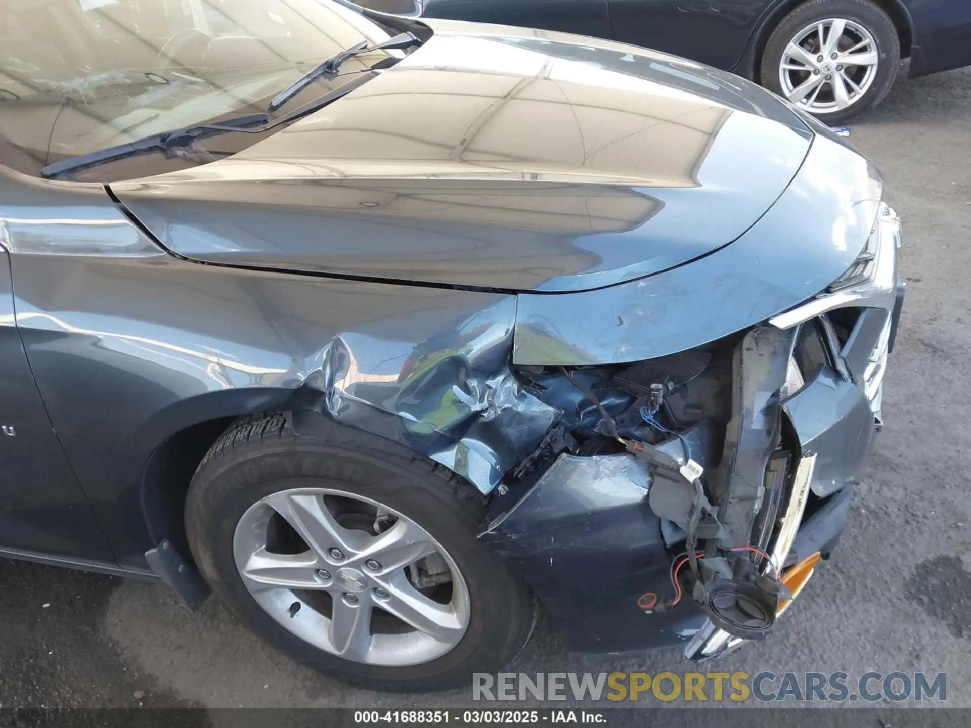 6 Photograph of a damaged car 1G1ZB5ST4KF143712 CHEVROLET MALIBU 2019