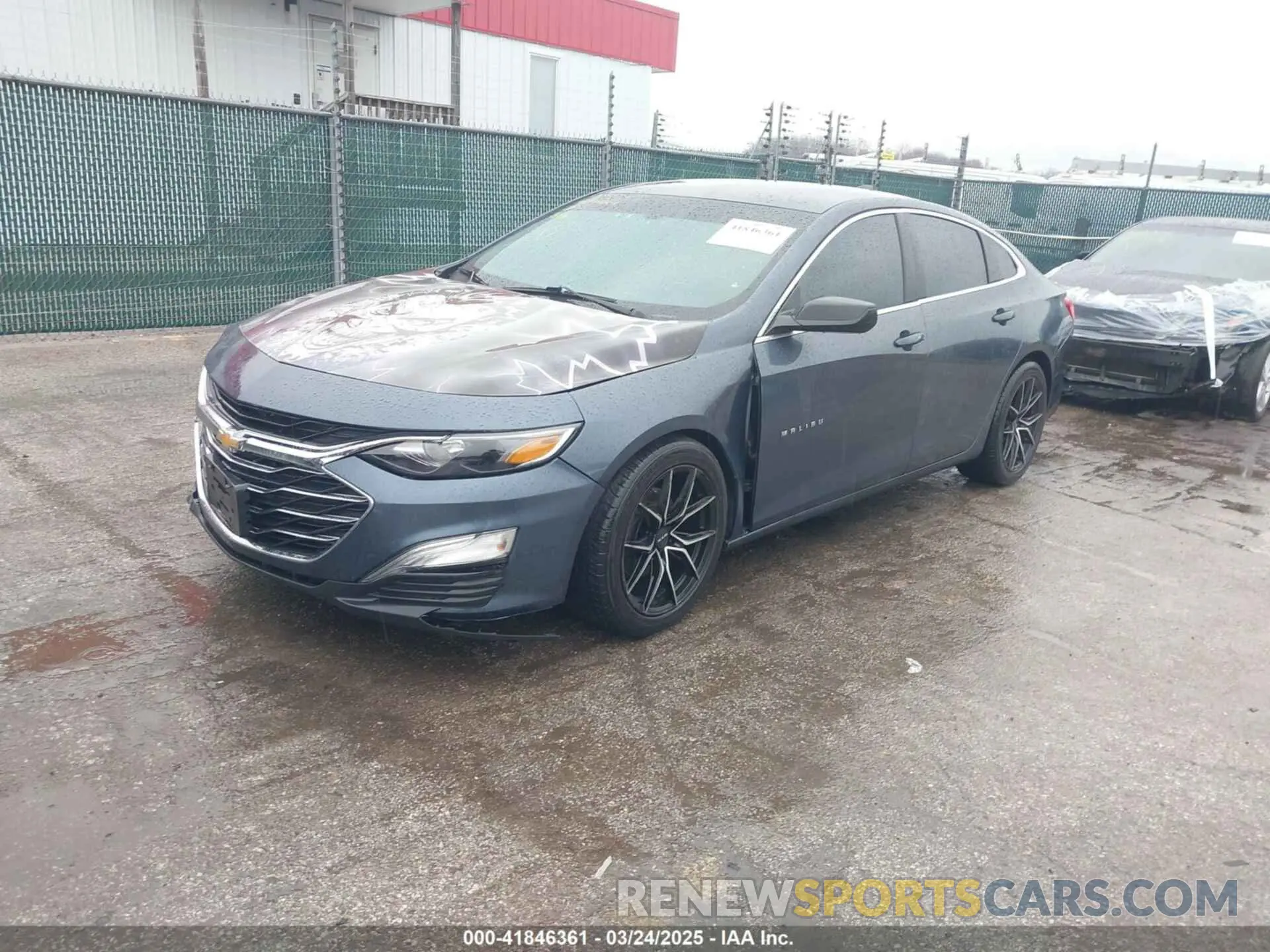 2 Photograph of a damaged car 1G1ZB5ST4KF176256 CHEVROLET MALIBU 2019