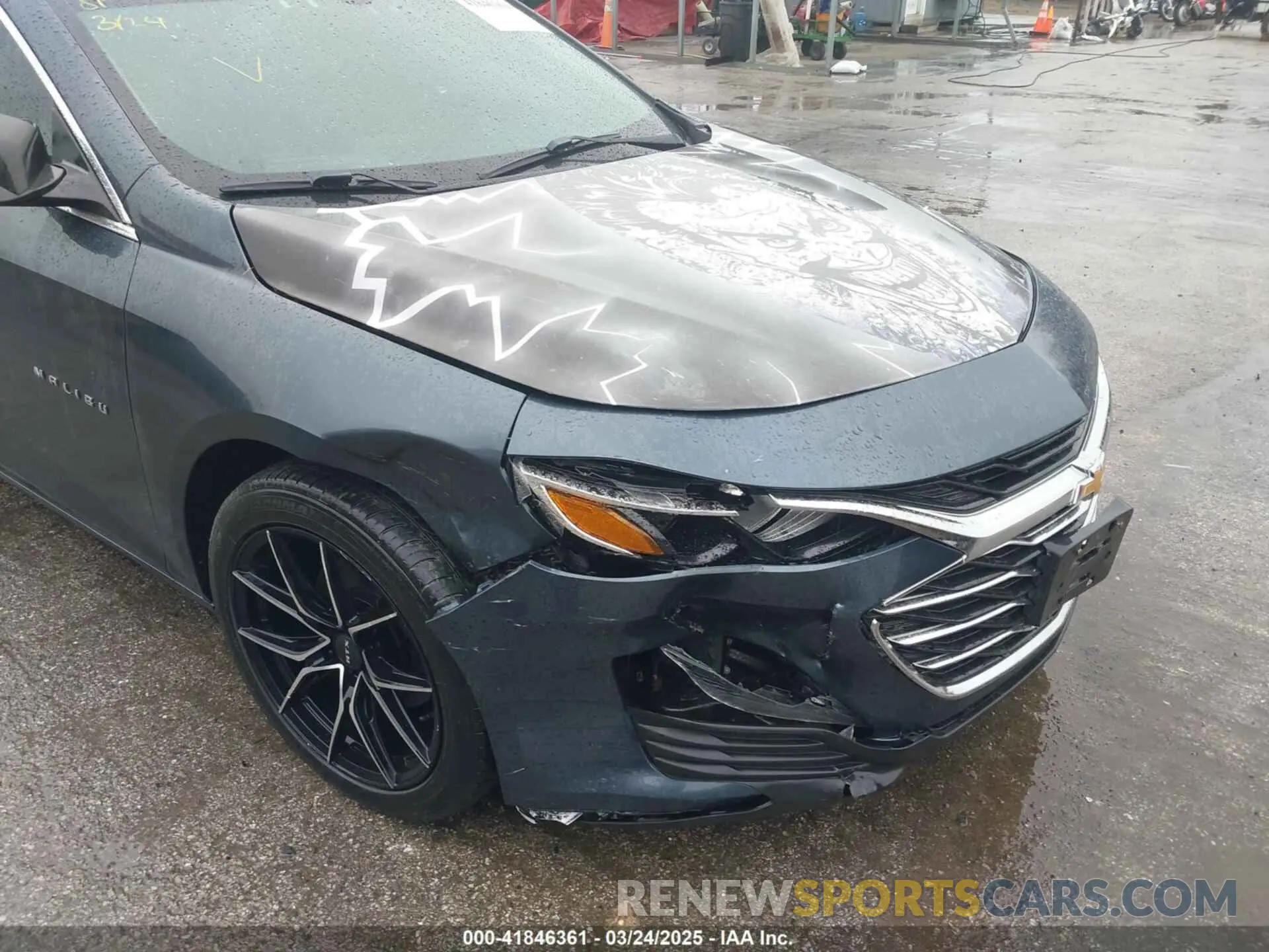 6 Photograph of a damaged car 1G1ZB5ST4KF176256 CHEVROLET MALIBU 2019