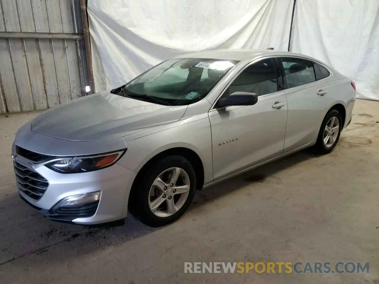 1 Photograph of a damaged car 1G1ZB5ST4KF192845 CHEVROLET MALIBU 2019