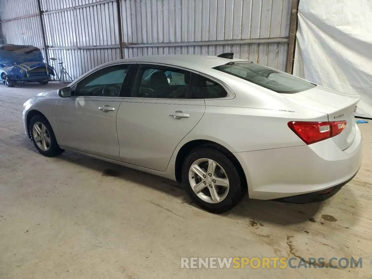 2 Photograph of a damaged car 1G1ZB5ST4KF192845 CHEVROLET MALIBU 2019