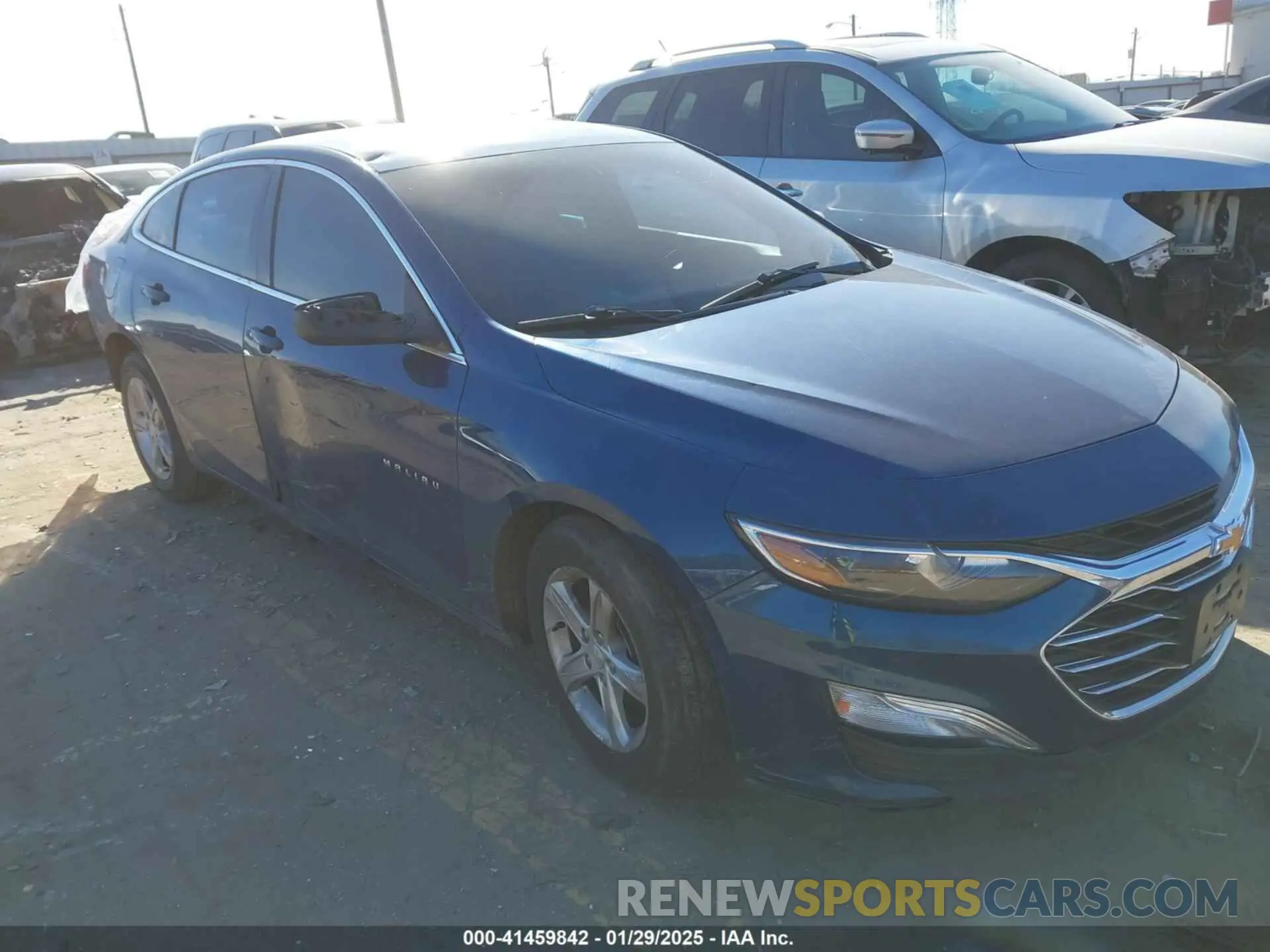 1 Photograph of a damaged car 1G1ZB5ST4KF201785 CHEVROLET MALIBU 2019