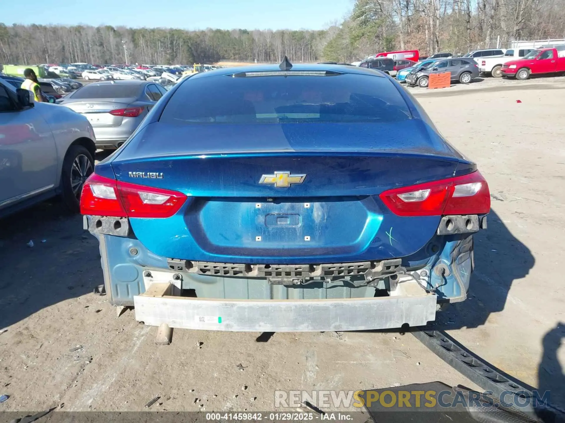 17 Photograph of a damaged car 1G1ZB5ST4KF201785 CHEVROLET MALIBU 2019