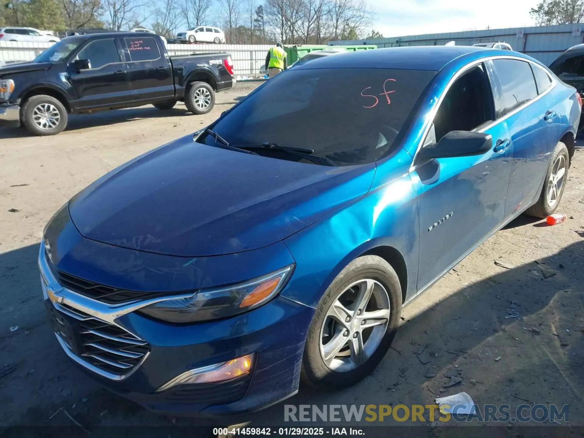 2 Photograph of a damaged car 1G1ZB5ST4KF201785 CHEVROLET MALIBU 2019
